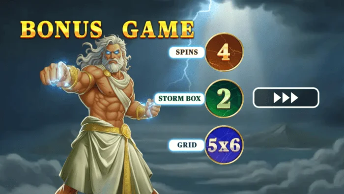 Pots of Power: Zeus – rozšířená mřížka 5×6 v Hold & Win s Lightning Frames